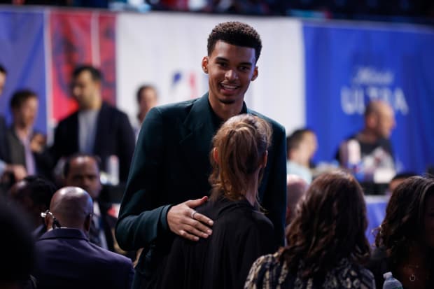 Victor Wembanyama's sister going viral at the 2023 NBA Draft; who