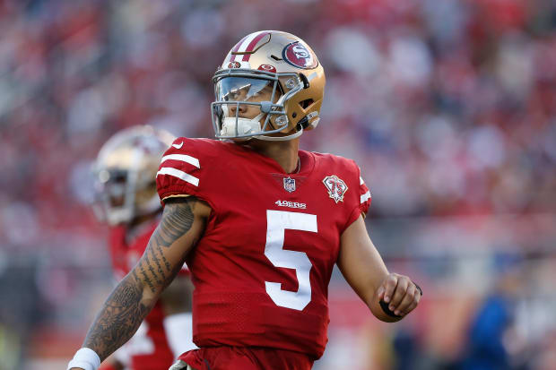 49ers quarterback Trey Lance has 'really struggled' at camp