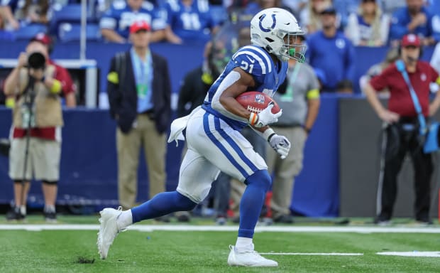Colts: Nyheim Hines thanks Indy, ready to play with Josh Allen, Bills