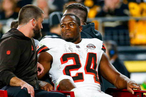 ESPN - The sports world showed support for Nick Chubb