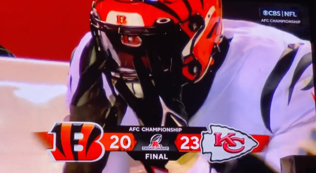 Bengals star seen 'bawling his eyes out' on sideline after