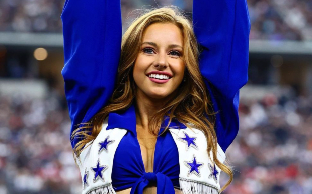 Dallas Cowboys Cheerleader, Claire, Turns Heads with Wild Swimsuit Photo