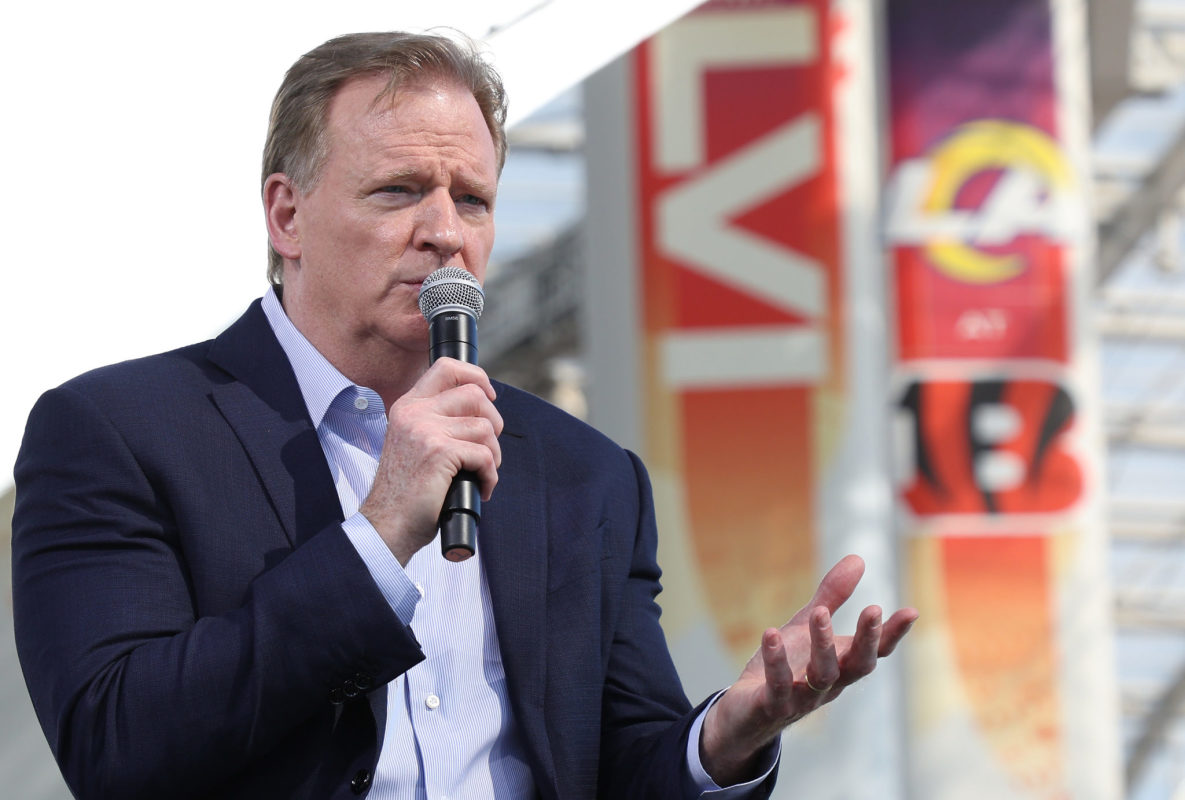 Roger Goodell Reacts To Calls For NFL To Get Rid Of Turf Fields, The Spun