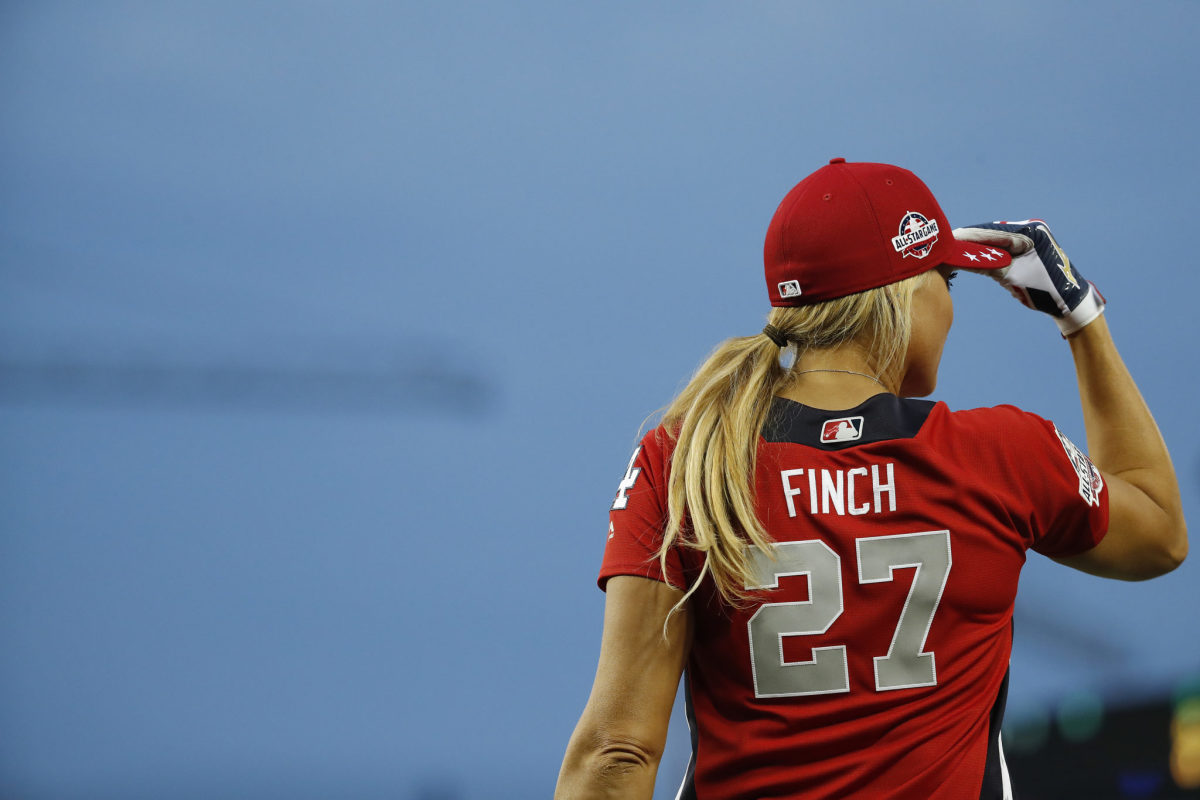 Jennie Finch Preparing For Celebrity All-Star Softball Game By