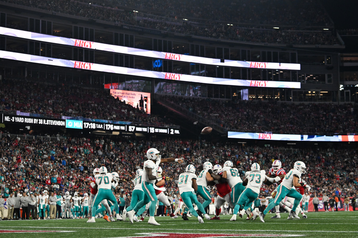 Fan Died At Sunday Night's Patriots vs. Dolphins Game