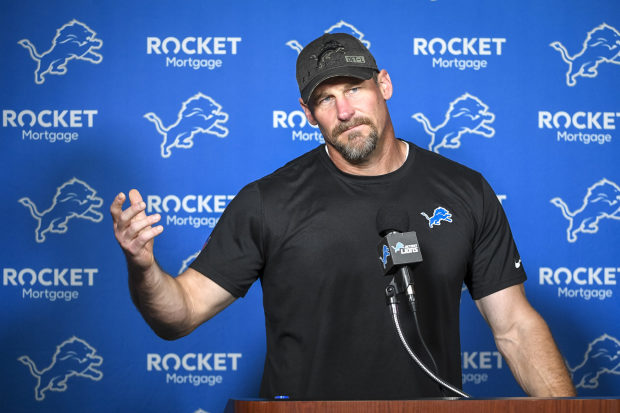 Detroit Lions' Dan Campbell defends late-game play calling in OT loss