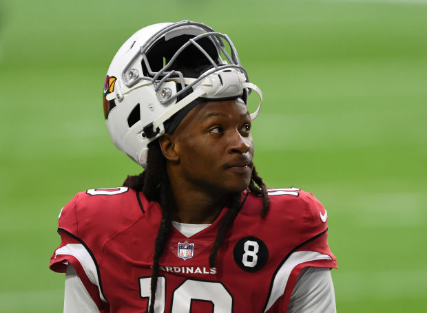 DeAndre Hopkins Arizona Cardinals v New York Giants 2020 Images