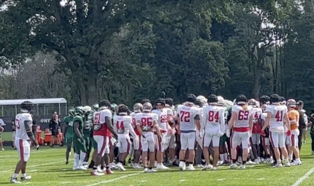 Bucs Battle Jets During Joint Practice in New York