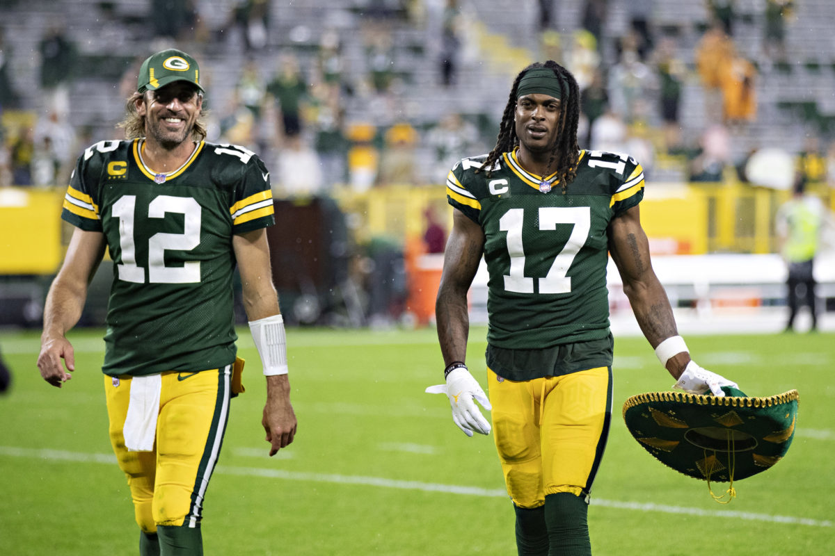 Aaron Rodgers Breaks Silence On Davante Adams Trade Rumors