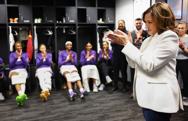 Look: Kamala Harris Gave Speech Before Brittney Griner's WNBA Return