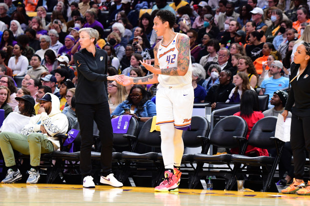 Sports World Reacts To Brittney Griner Coach Unhappy News