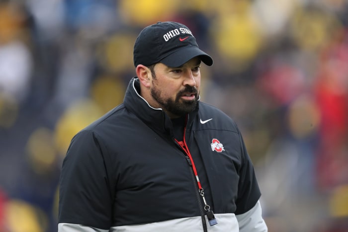 Ohio State head coach Ryan Day.
