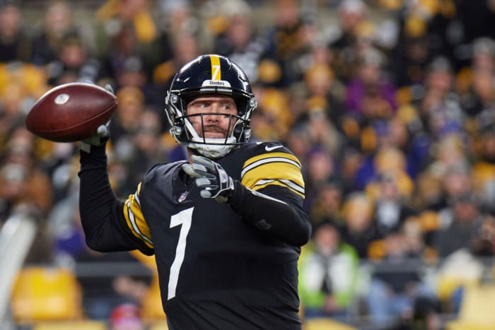 Pittsburgh Steelers quarterback Ben Roethlisberger.