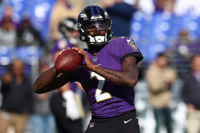 Tyler Huntley - Minnesota Vikings v Baltimore Ravens
