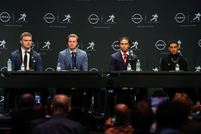 Heisman Trophy ceremony on ESPN.