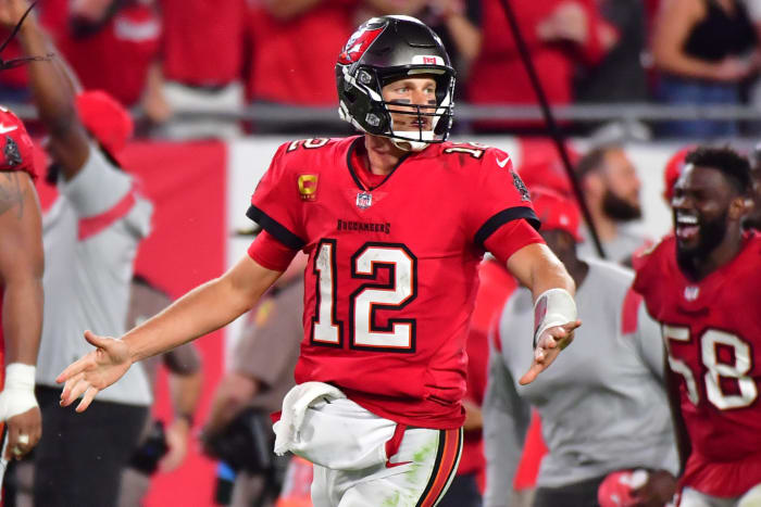 Tampa Bay Buccaneers quarterback Tom Brady.