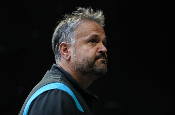 Carolina Panthers head coach Matt Rhule.