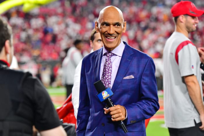 Former NFL head coach Tony Dungy.