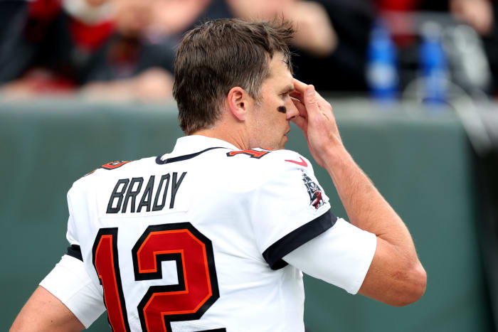 Tampa Bay Buccaneers quarterback Tom Brady