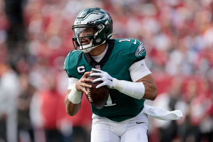 Eagles quarterback Jalen Hurts.