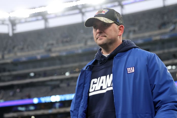 New York Giants head coach Joe Judge