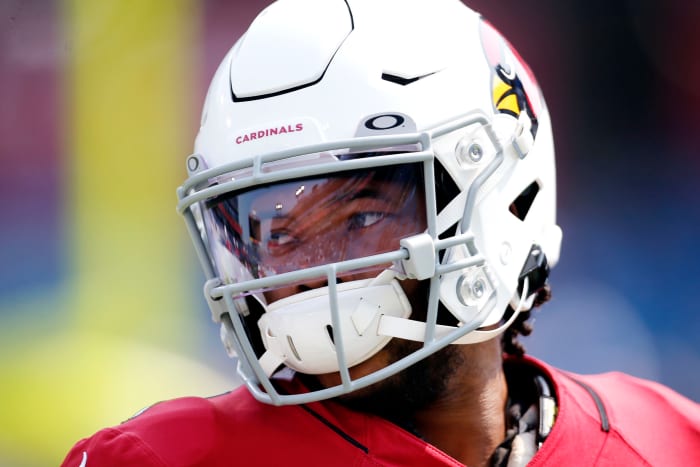 Dimanche, le quart-arrière des Cardinals de l'Arizona, Kyler Murray.