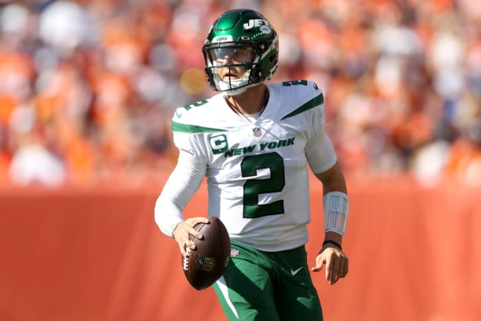 New York Jets rookie quarterback Zach Wilson.