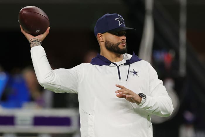 Dallas Cowboys quarterback Dak Prescott on Sunday night.