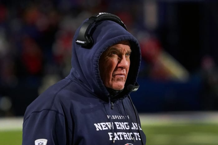 New England Patriots head coach Bill Belichick.