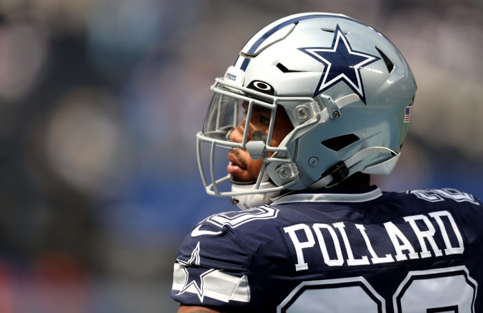 Dallas Cowboys running back Tony Pollard.