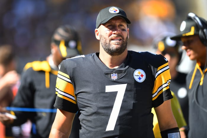 Pittsburgh Steelers starting quarterback Ben Roethlisberger.