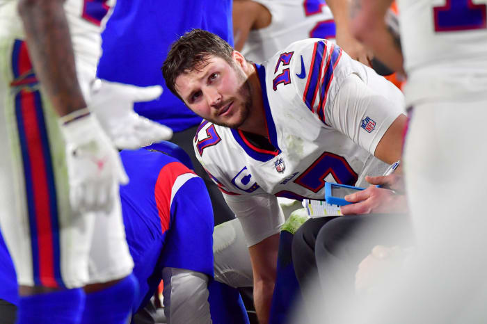 Buffalo Bills quarterback Josh Allen.