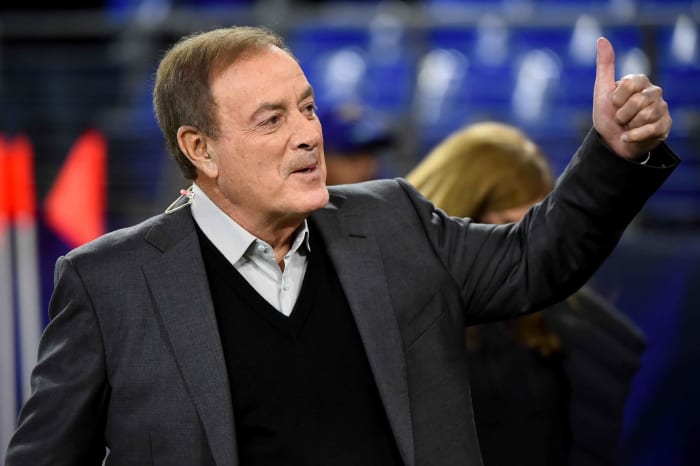 Longtime NBC announcer Al Michaels.