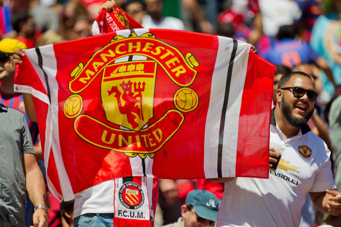 Manchester United soccer fan