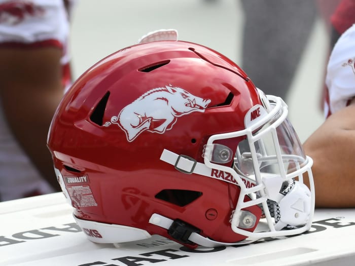 Arkansas Razorbacks helmet