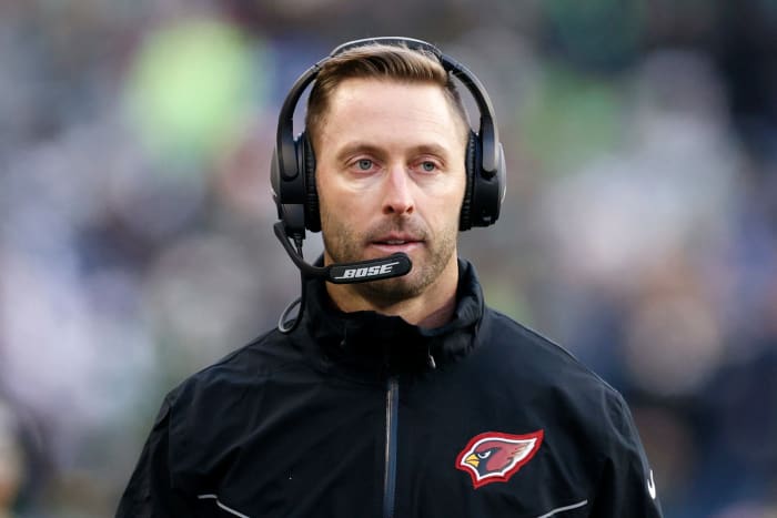 Arizona Cardinals head coach Kliff Kingsbury.