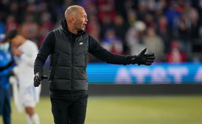 US men's national coach Gregg Berhalter.