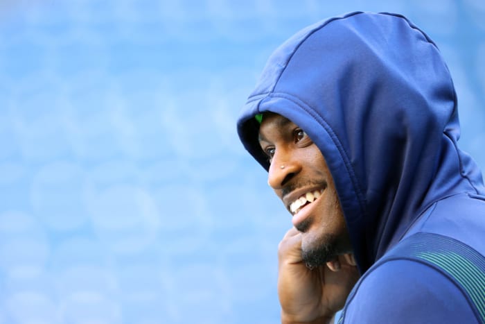 Seahawks wide receiver DK Metcalf on Sunday.