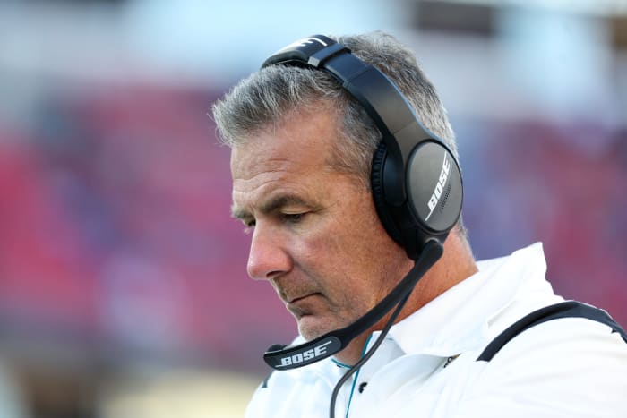 Jacksonville Jaguars head coach Urban Meyer.