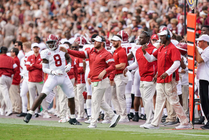 Alabama defensive coordinator Pete Golding.