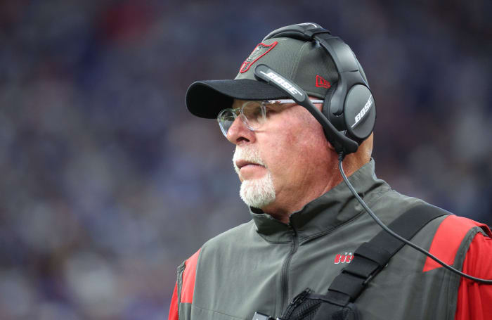 Tampa Bay Buccaneers head coach Bruce Arians.
