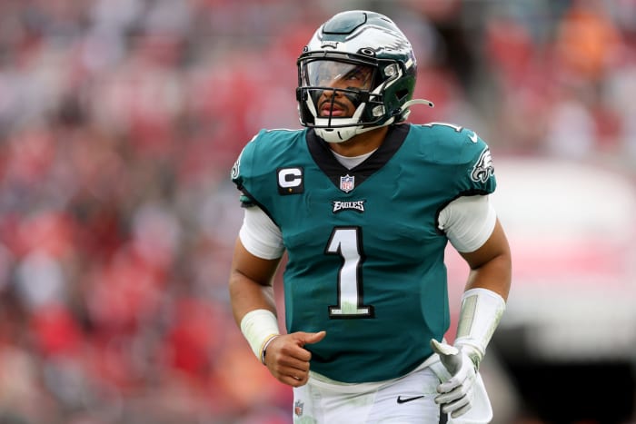 Eagles quarterback Jalen Hurts