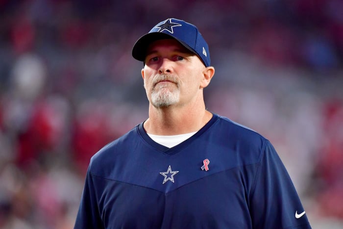 Dan Quinn in his Cowboys outfit.