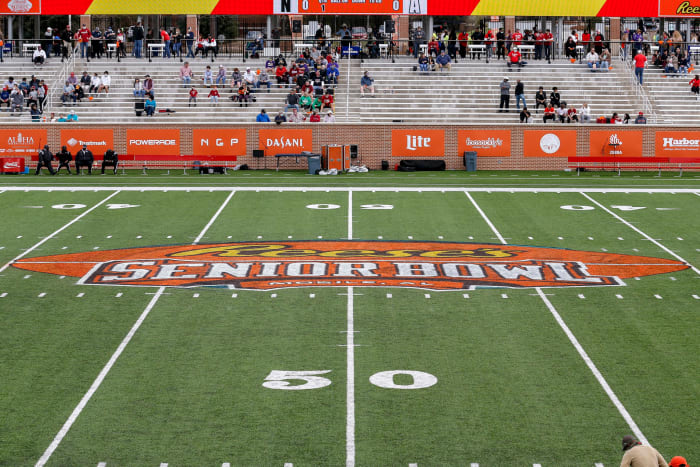 General shot of the Senior Bowl.