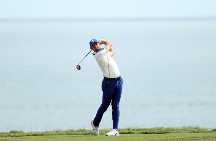 Rory McIlroy at the Ryder Cup in 2021.