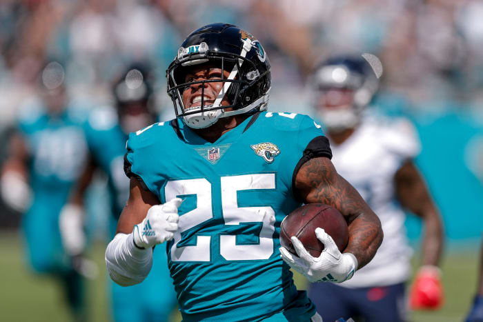 Jaguars RB James Robinson vs Titans