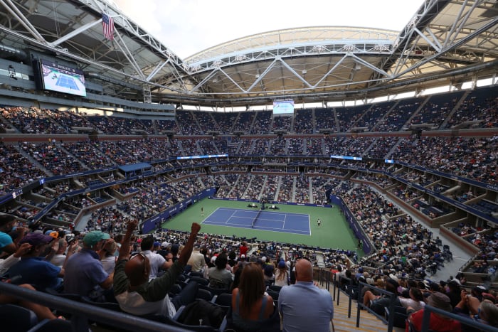 General shot of the U.S. Open.