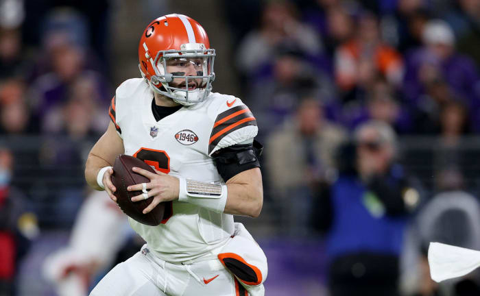 Le quart-arrière des Cleveland Browns, Baker Mayfield.