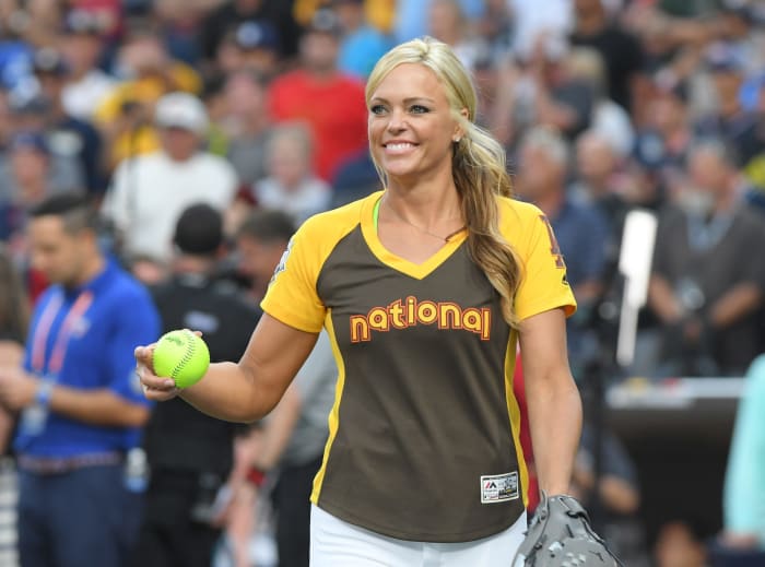 Legendary US softball player Jennie Finch