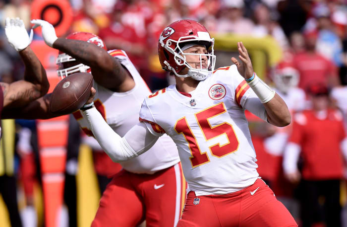 Kansas City Chiefs star quarterback Patrick Mahomes.